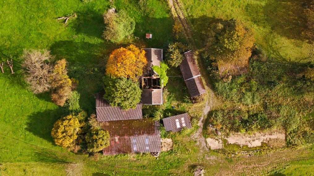 BOYS Rivière et Féraux - vue drone du bâtis