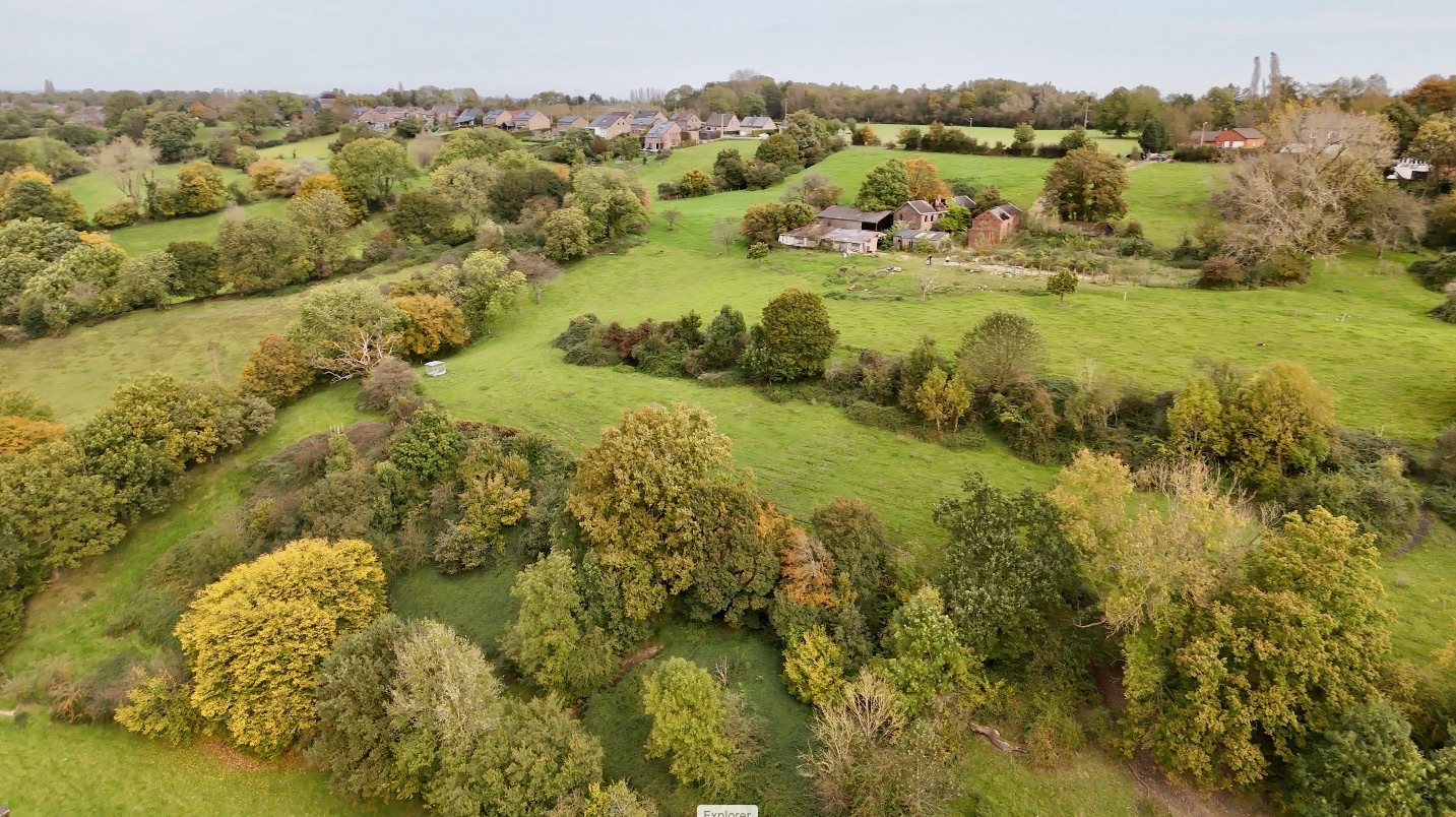 BOYS Rivières - vue drone du terrain